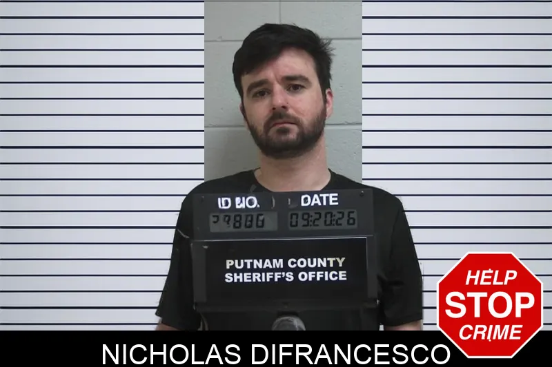 Nicholas Difrancesco mugshot – Putnam County , Georgia Nicholas Difrancesco mugshot