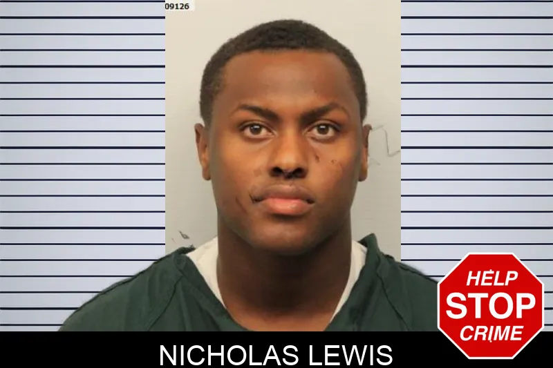 Nicholas Lewis mugshot