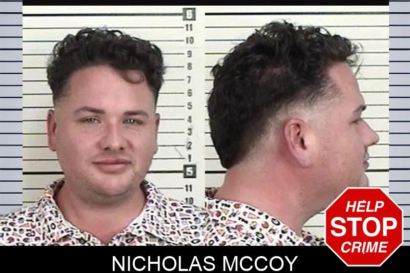 Nicholas McCoy mugshot