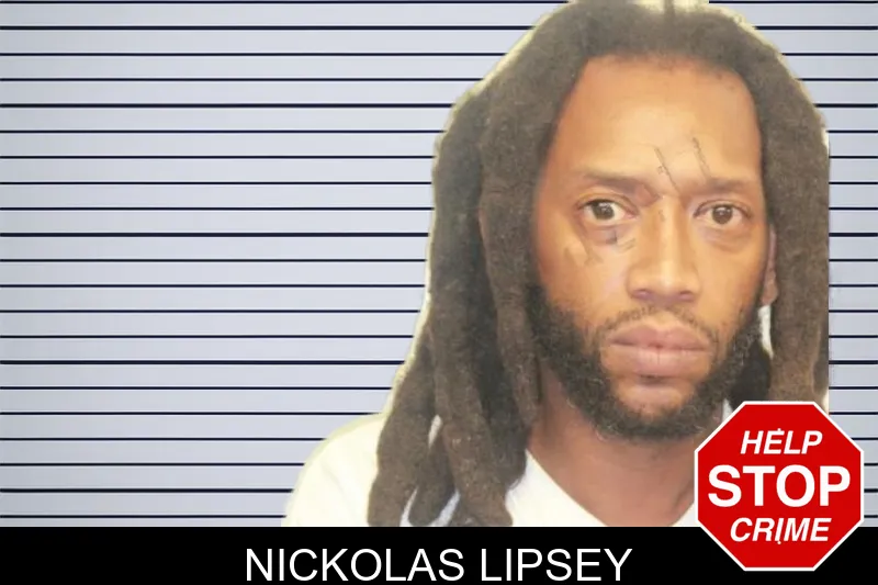 Nickolas Lipsey mugshot