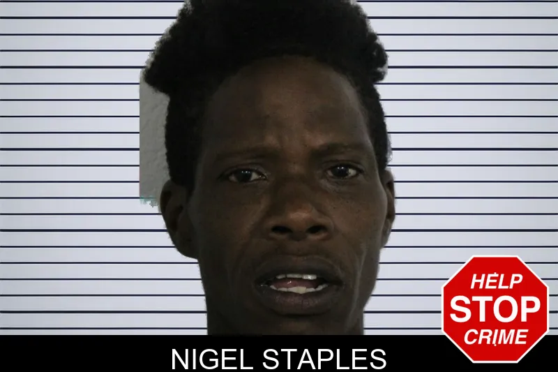 Nigel Staples mugshot