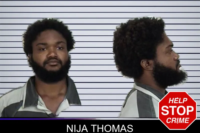 Nija Thomas mugshot – Camden County , Georgia Nija Thomas mugshot