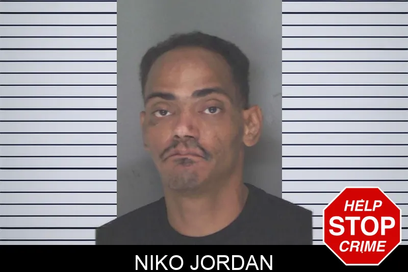 Niko Jordan mugshot