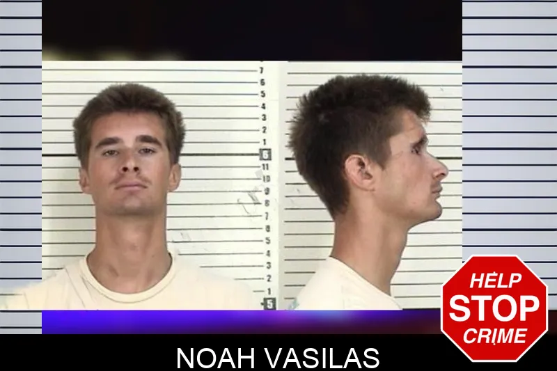 Noah Vasilas mugshot