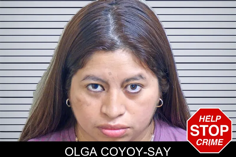 Olga Coyoy-Say mugshot – Gwinnett County , Georgia Olga Coyoy-Say mugshot