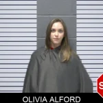 Olivia Alford mugshot – Forsyth County , Georgia Olivia Alford mugshot