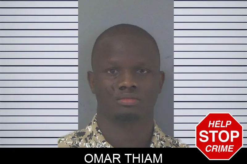 Omar Thiam mugshot