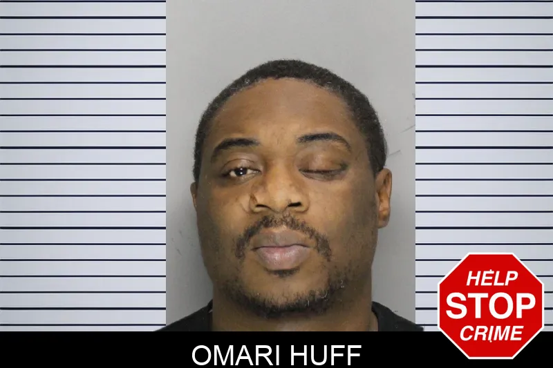 Omari Huff mugshot