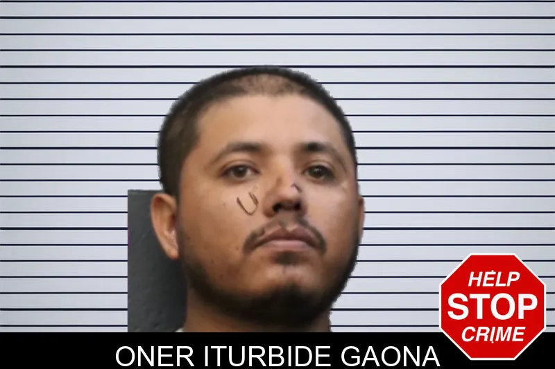 Oner Iturbide Gaona mugshot