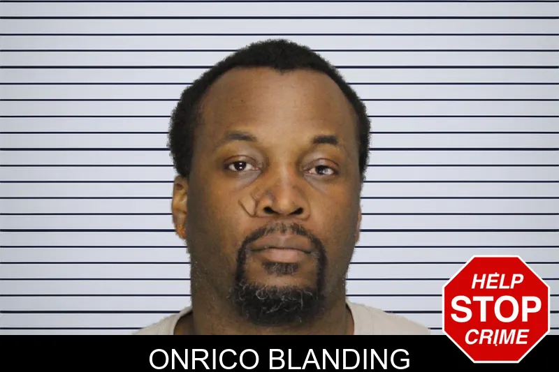 Onrico Blanding mugshot