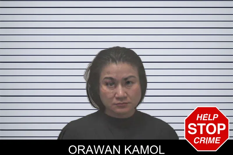 Orawan Kamol mugshot – Coweta County , Georgia Orawan Kamol mugshot