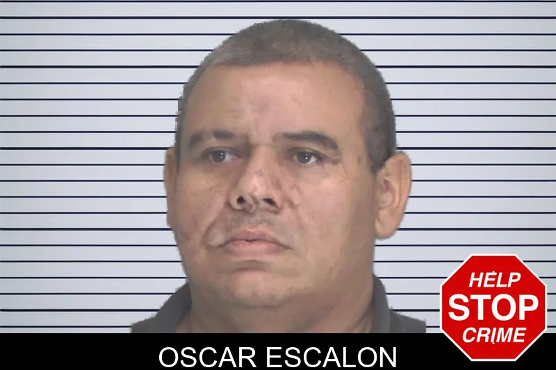 Oscar Escalon mugshot