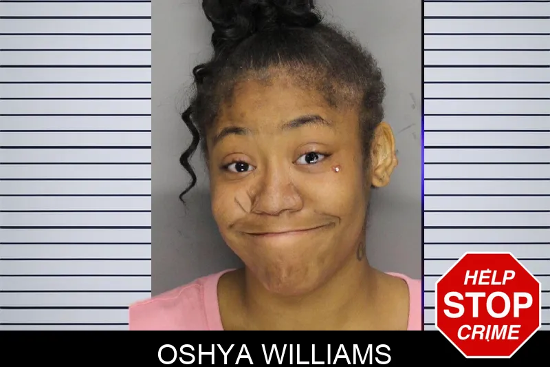 Oshya Williams mugshot