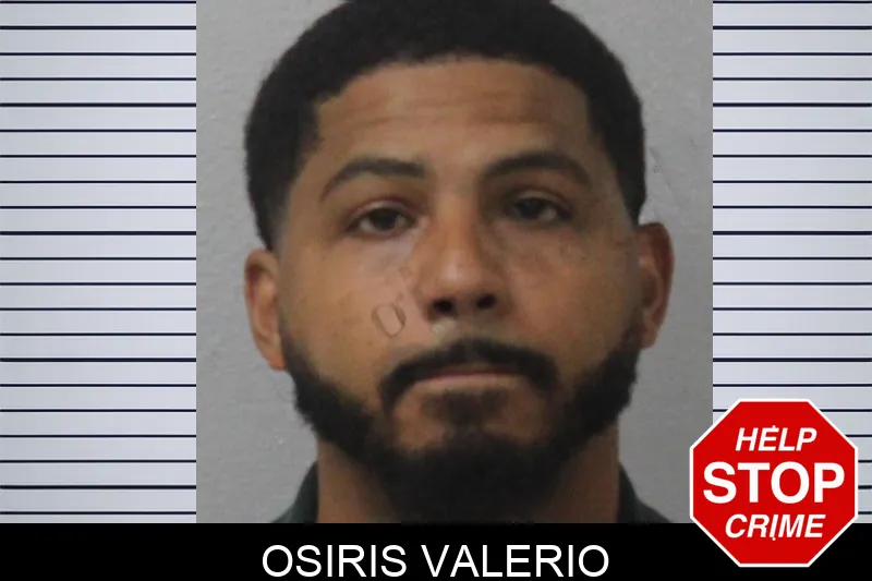 Osiris Valerio mugshot