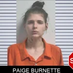 Paige Burnette mugshot