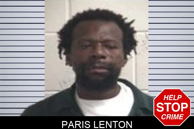Paris Lenton mugshot