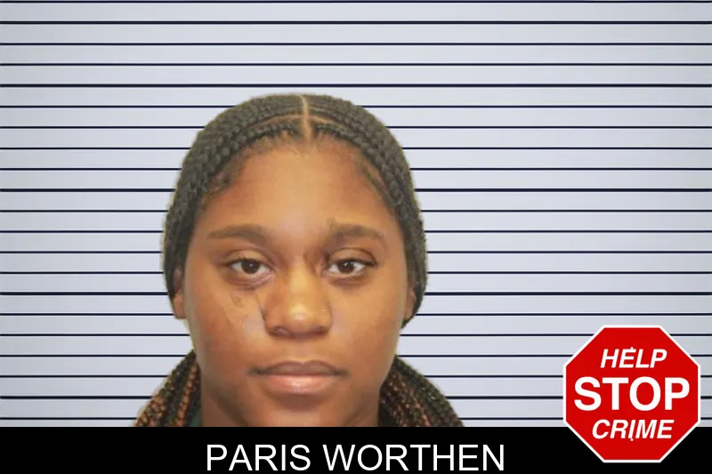 Paris Worthen mugshot – Chatham County , Georgia Paris Worthen mugshot