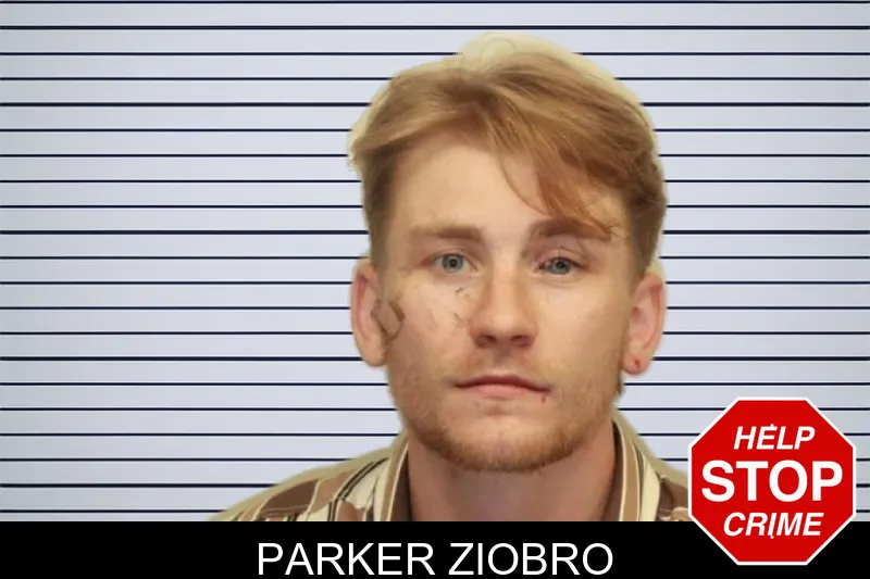 Parker Ziobro mugshot