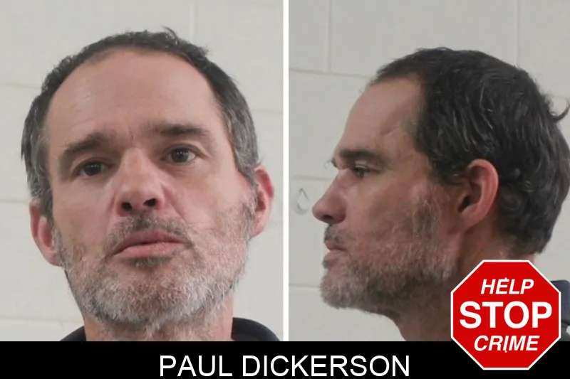 Paul Dickerson mugshot