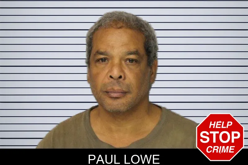 Paul Lowe mugshot