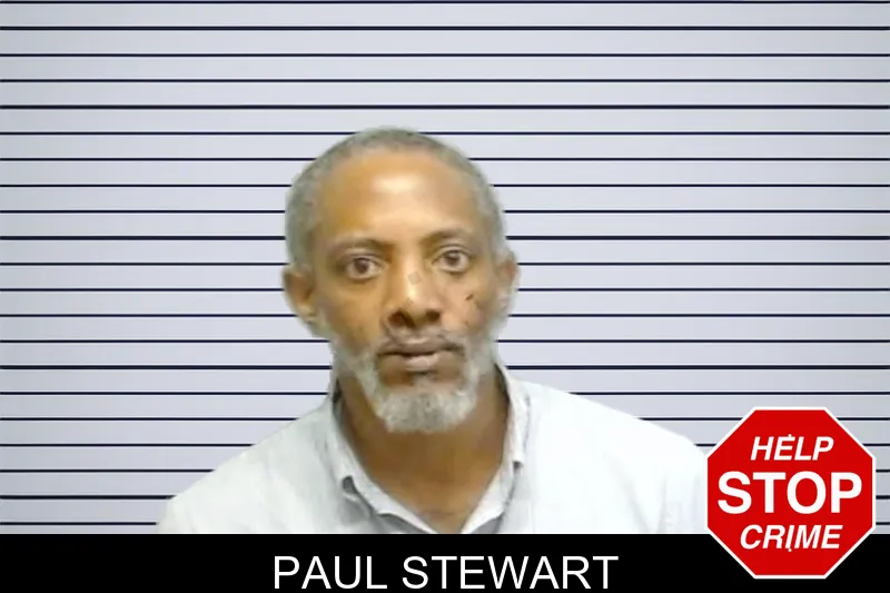 Paul Stewart mugshot