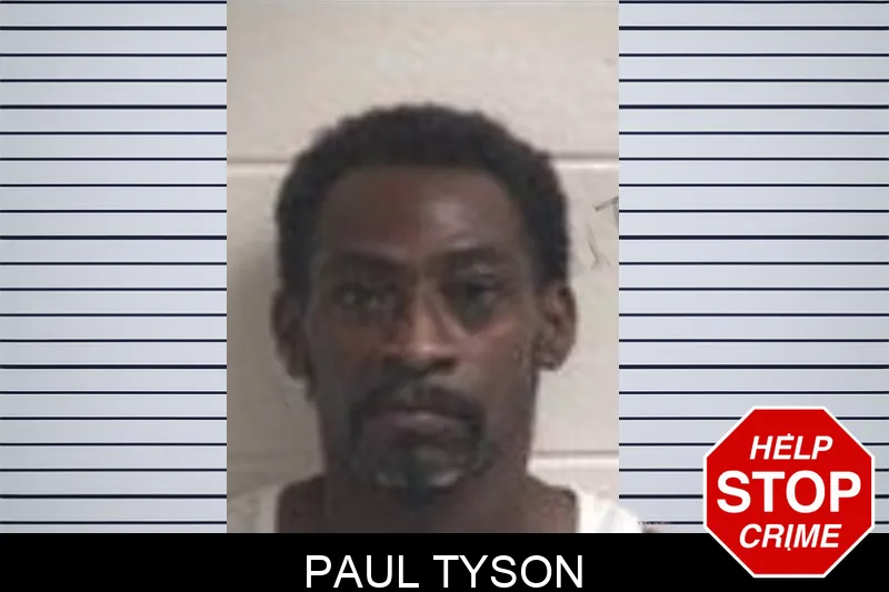 Paul Tyson mugshot