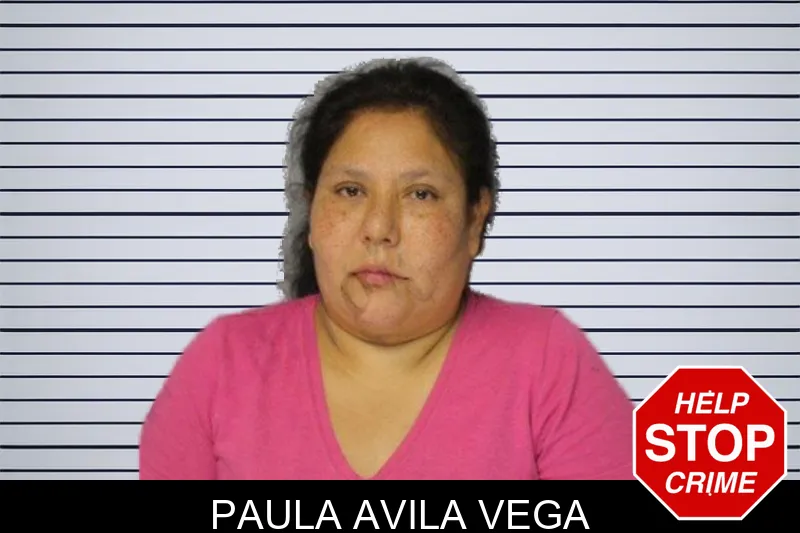 Paula Avila Vega mugshot