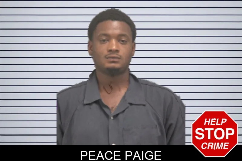 Peace Paige mugshot – Dougherty County , Georgia Peace Paige mugshot