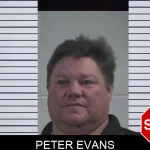 Peter Evans mugshot