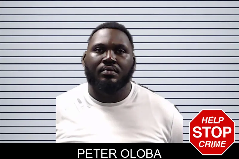 Peter Oloba mugshot