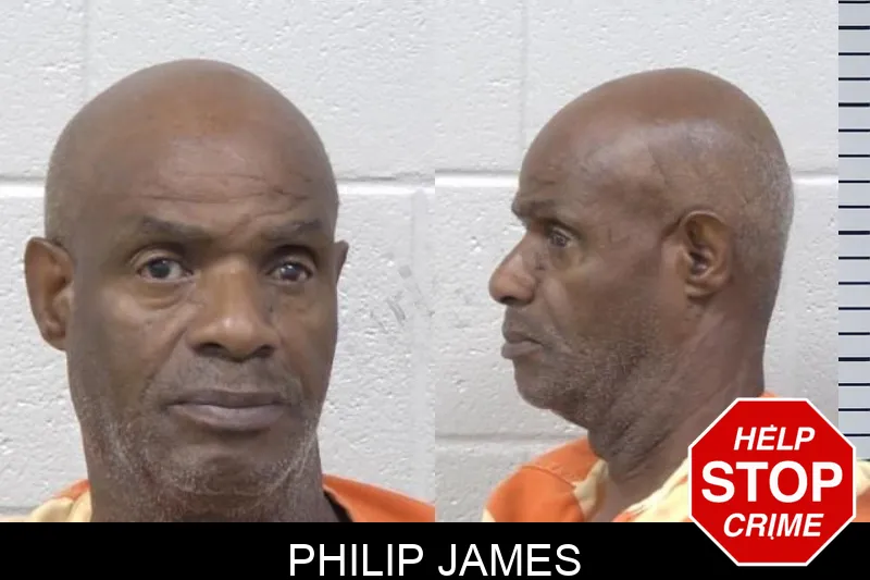 Philip James mugshot