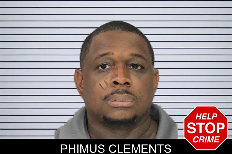 Phimus Clements mugshot – Cobb County , Georgia Phimus Clements mugshot