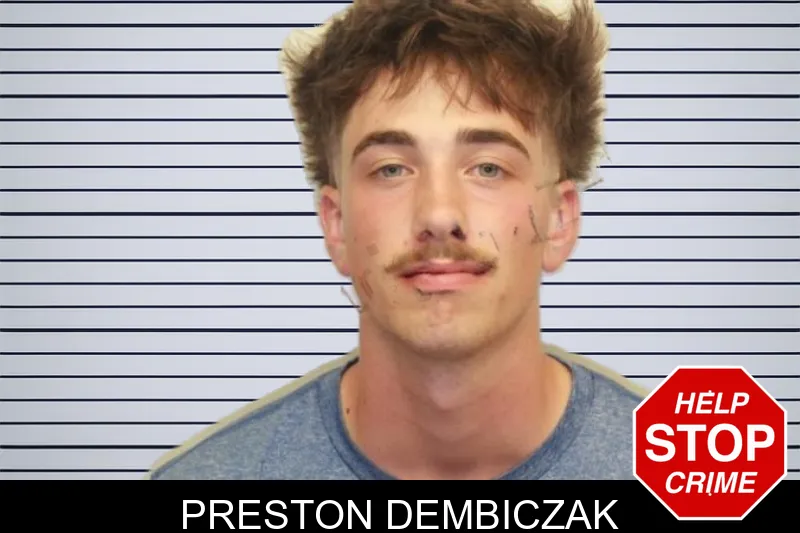 Preston Dembiczak mugshot – Chatham County , Georgia Preston Dembiczak mugshot