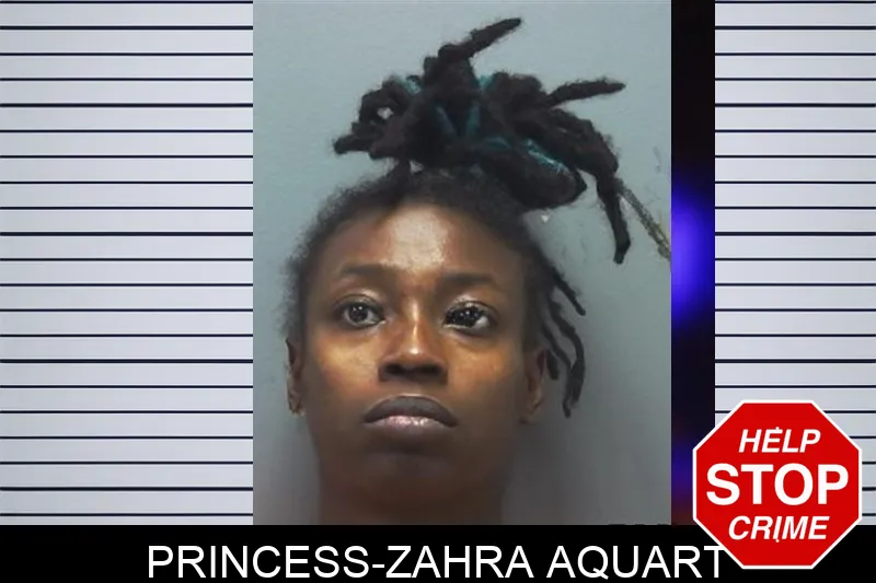 Princess-Zahra Aquart mugshot
