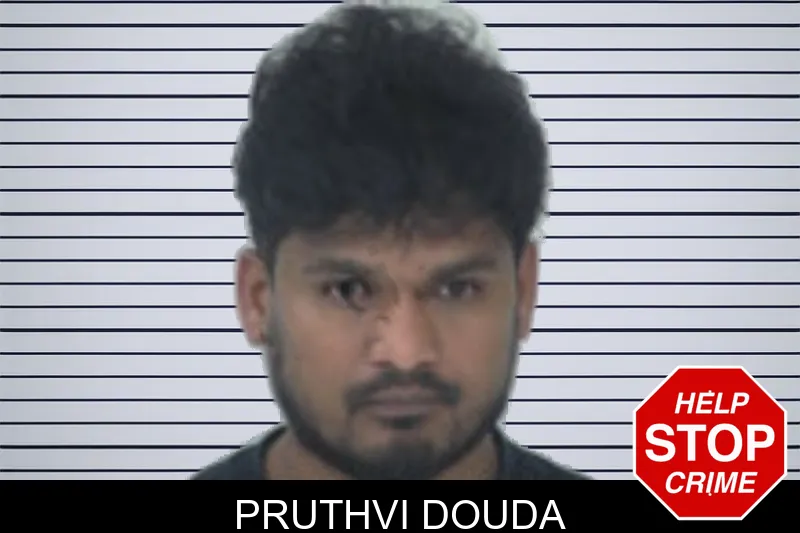 Pruthvi Douda mugshot