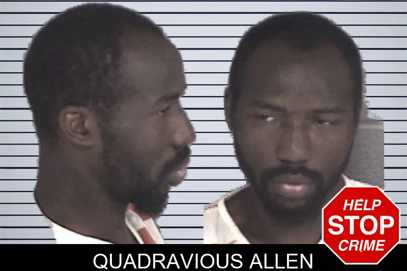 Quadravious Allen mugshot
