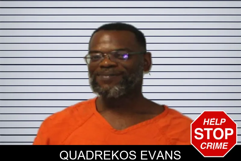 Quadrekos Evans mugshot