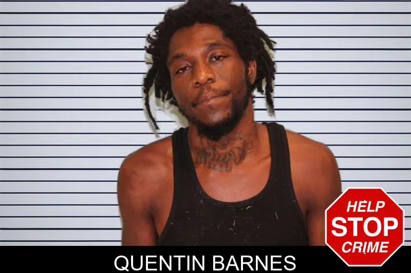 Quentin Barnes mugshot