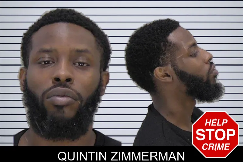 Quintin Zimmerman mugshot