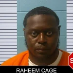 Raheem Cage mugshot – Franklin County , Georgia Raheem Cage mugshot