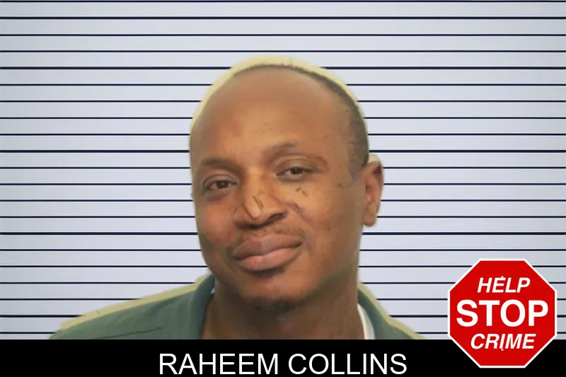 Raheem Collins mugshot