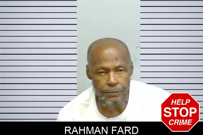 Rahman Fard mugshot