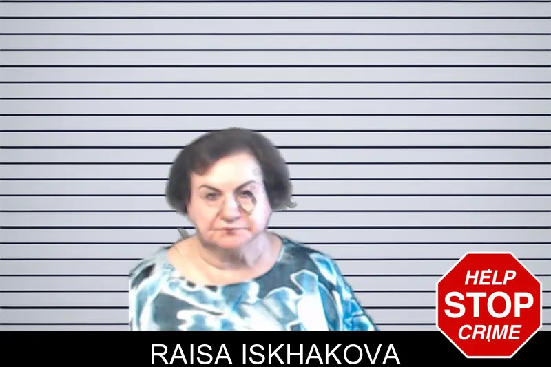 Raisa Iskhakova mugshot – DeKalb County , Georgia Raisa Iskhakova mugshot