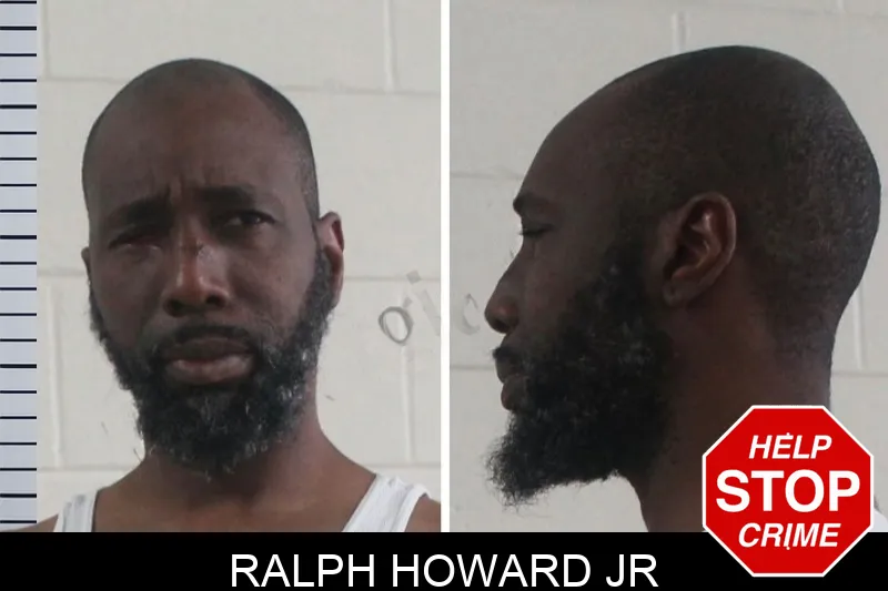 Ralph Howard Jr mugshot