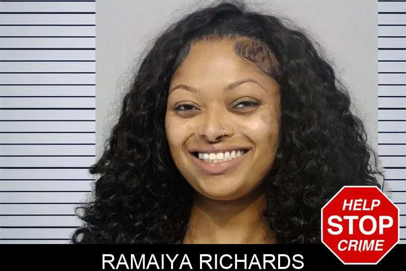 Ramaiya Richards mugshot – Bibb County , Georgia Ramaiya Richards mugshot