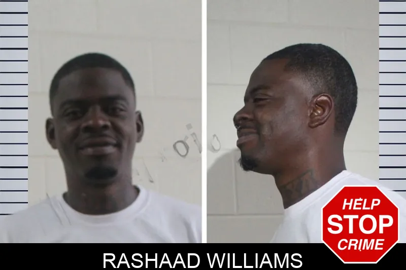 Rashaad Williams mugshot