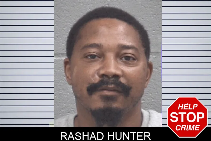 Rashad Hunter mugshot