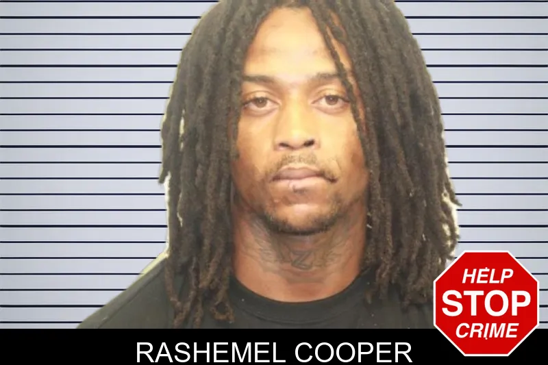 Rashemel Cooper mugshot