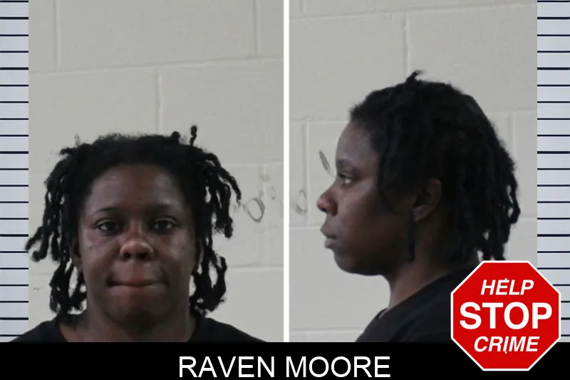 Raven Moore mugshot