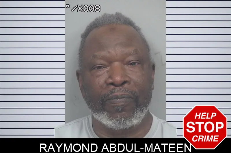 Raymond Abdul-Mateen mugshot